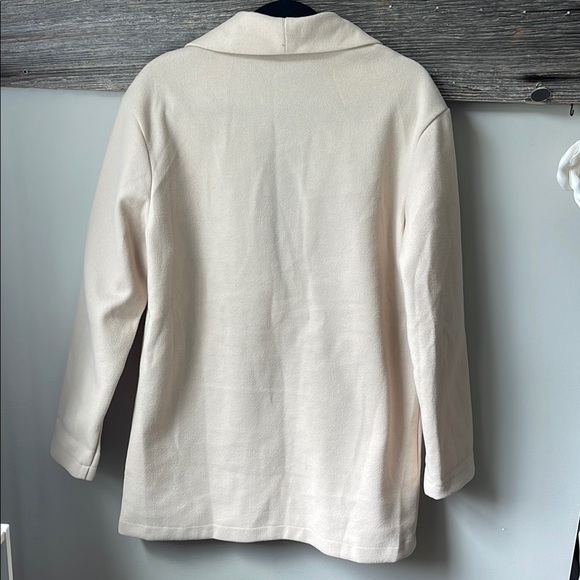 SHEIN Cream Women's Blazer - Picture 3 of 7